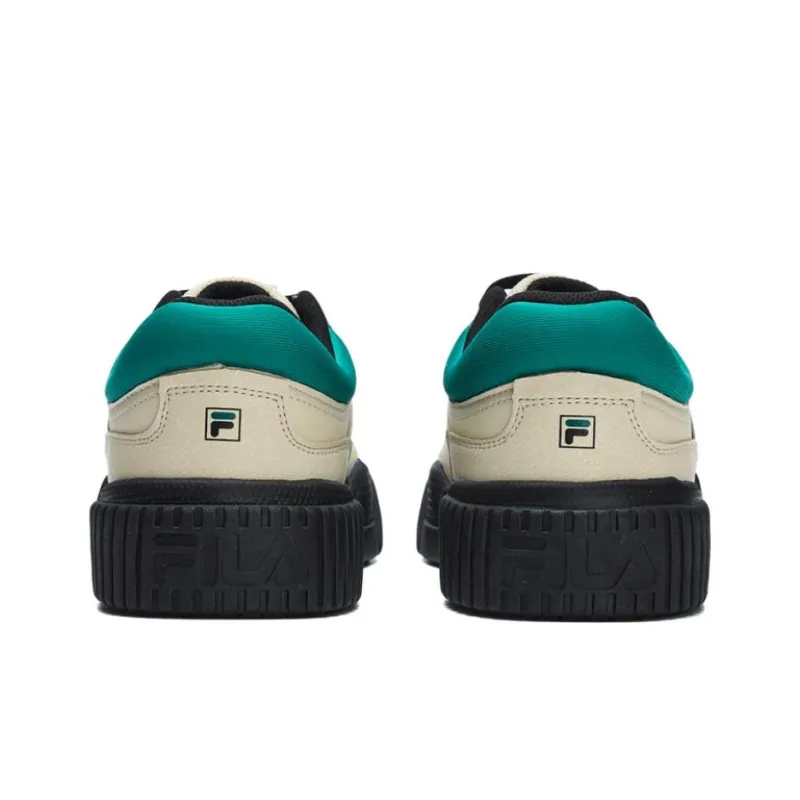 FILA Blocks 'Cream Blue Green' Women's-4