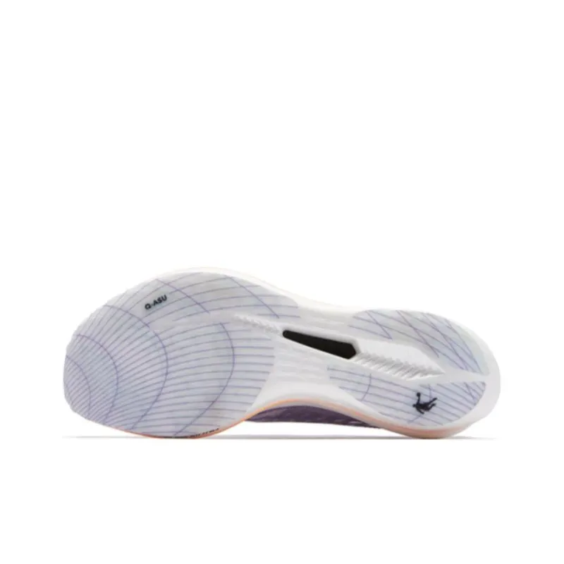 QIAODAN Feiying PB2.0 Cushioning Anti Slip And Wear Resistant Low Top Running Shoes Women's Light And Shadow Purple-6