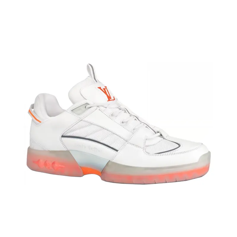 LOUIS VUITTON A View Sneakers 'White Orange'-1