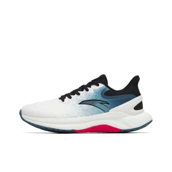 Anta Gen 3.0 Anti Slip Wear Resistant Low Top Running Shoes Men's White Blue