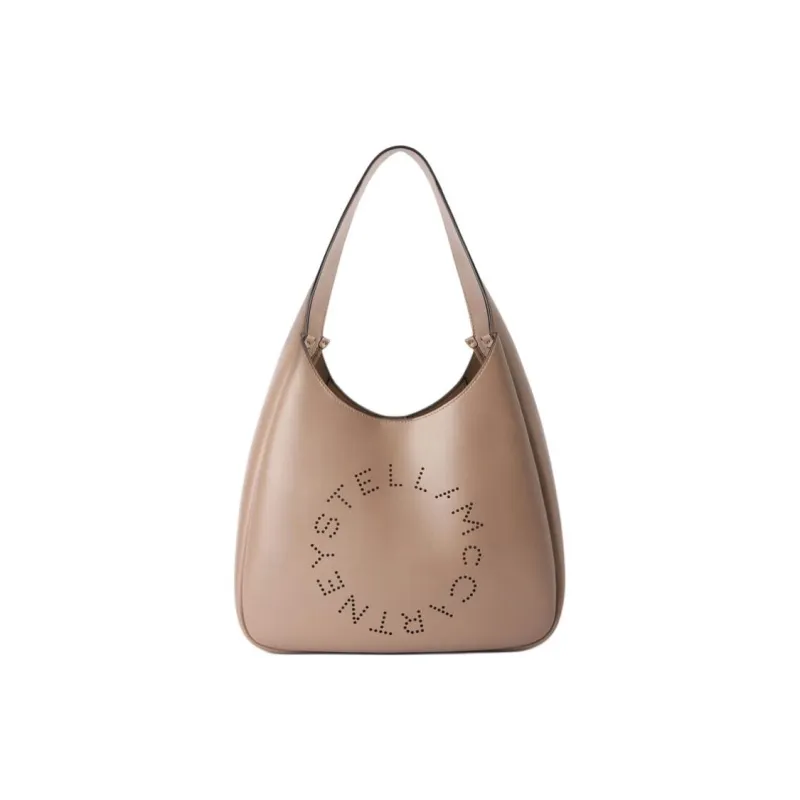 Stella McCartney PU Tote Bag Shopping Bag Handbag Shoulder Bag Women's Brown-0