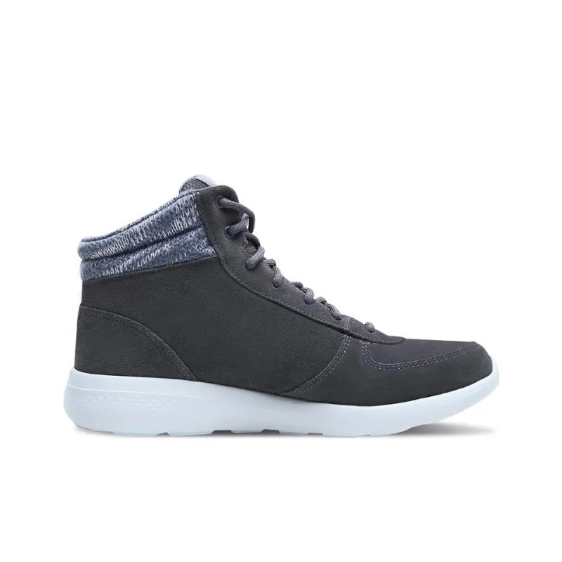 Skechers ON THE GO City 2 Cushioning Anti-Slip And Wear-Resistant Mid-Top Sports Casual Shoes Men's Charcoal Gray-1