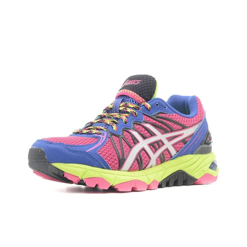 Asics GEL-FujiTrabuco 7 Wear-resistant And Lightweight Low-Top Running Shoes Women's Pink Purple-2