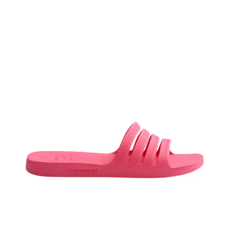 Havaianas Stradi Rubber Sole Slide Slippers Women's Pink Porcelain-1