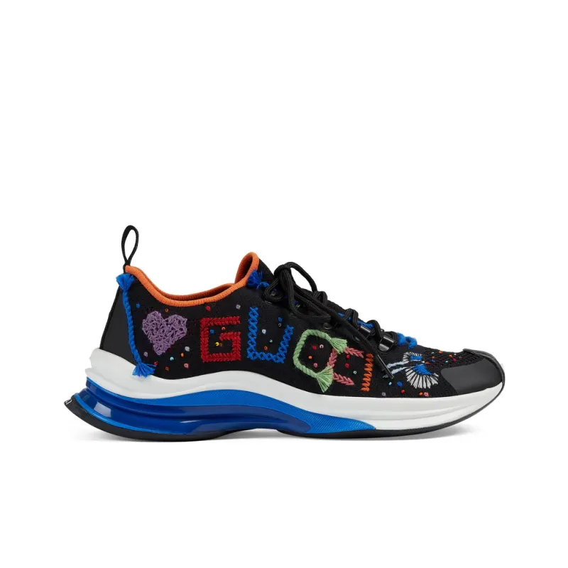 GUCCI Lovelight Series Low Top Casual Shoes Men's Black-1