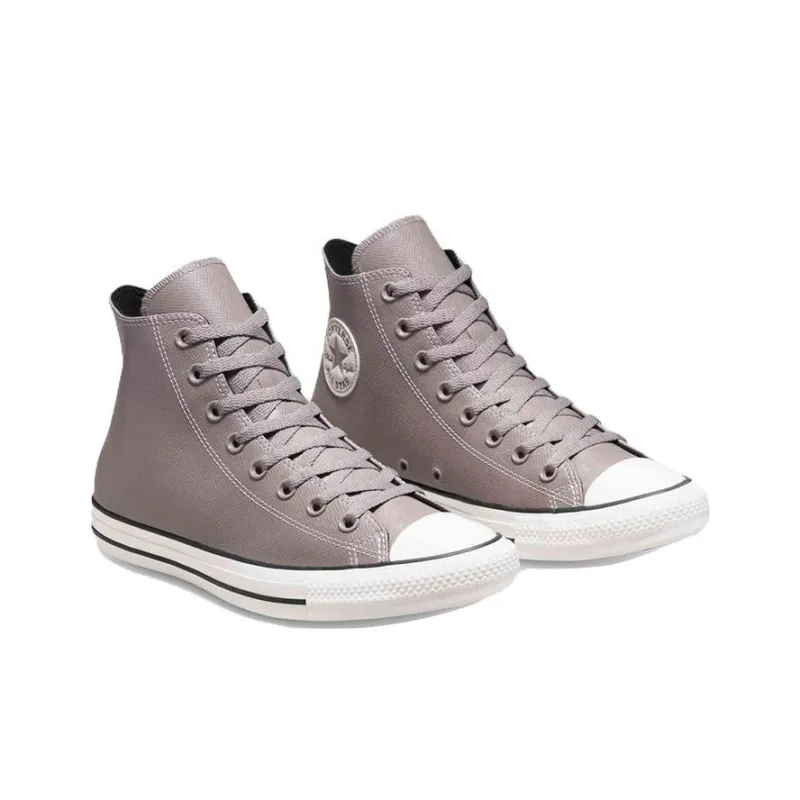Converse Chuck Taylor All Star Anti-Slip Wear-Resistant High-Top Canvas Shoes Unisex Light Purple-2