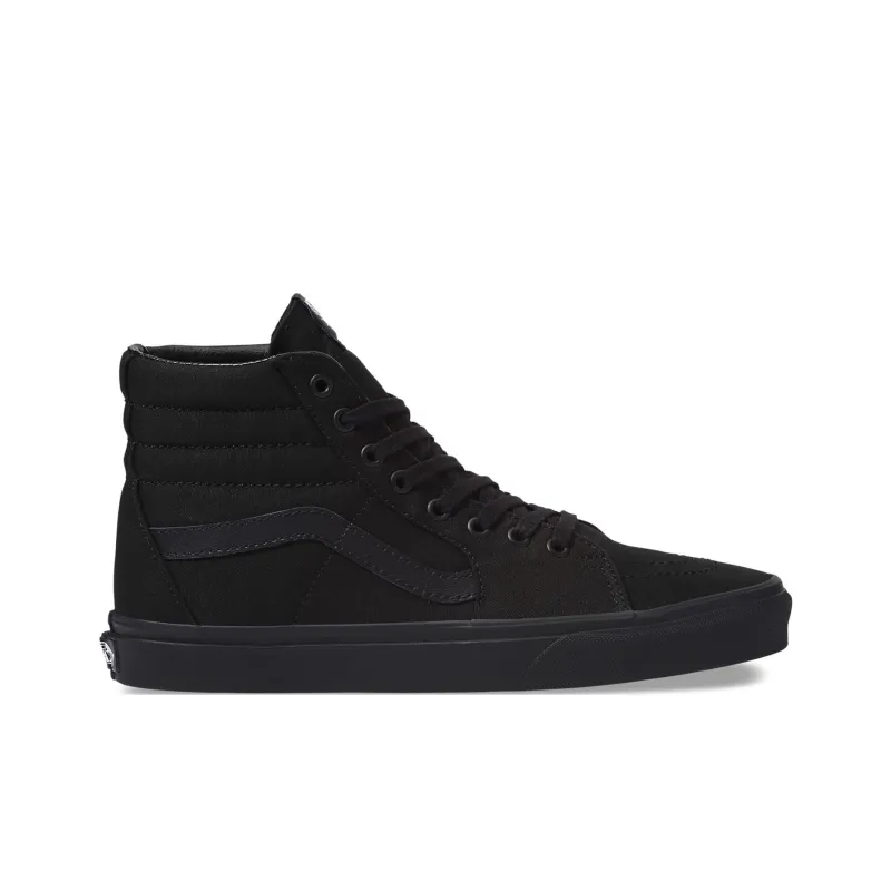 Sk8 Vans Hi Wide 'Canvas Triple Black'-1