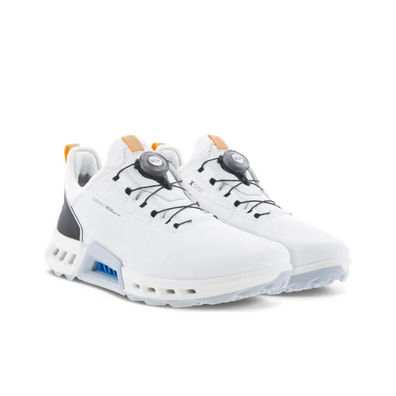 Ecco Biom C4 Low Top Golf Shoes Men's White-2