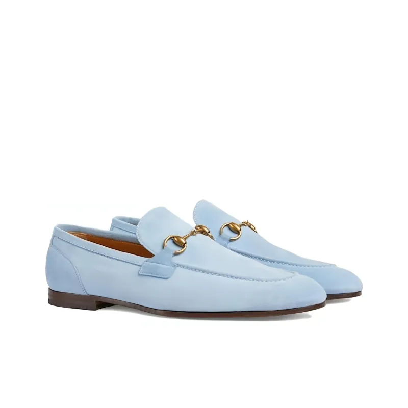 GUCCI Jordaan Loafer 'Light Blue'-2