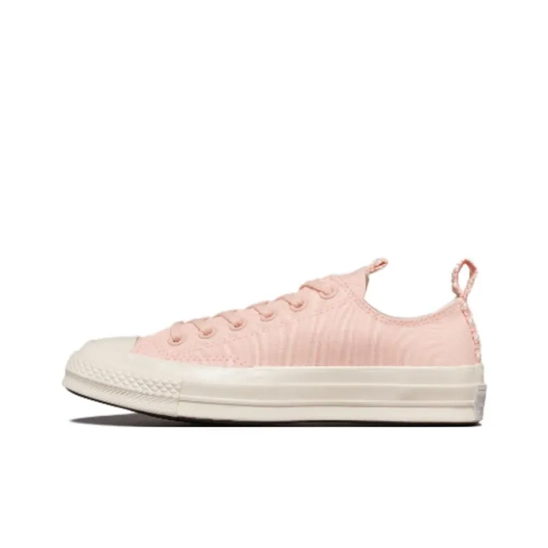 Converse Chuck 70 Anti Slip And Wear Resistant Lightweight Low Top Canvas Shoes Women's Pink-0