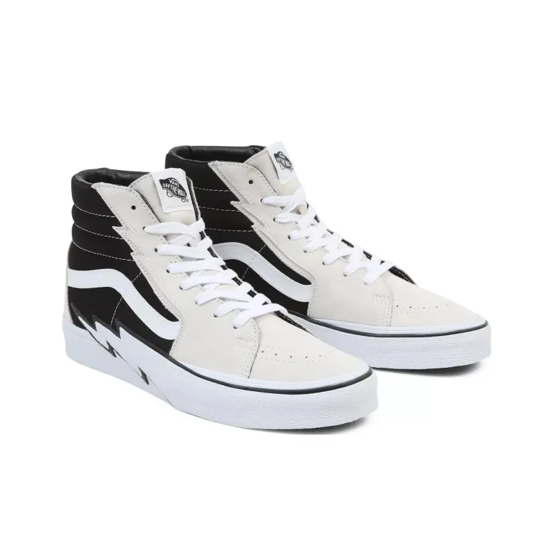 Sk8 Vans Hi 'Bolt Antique White Black'-2