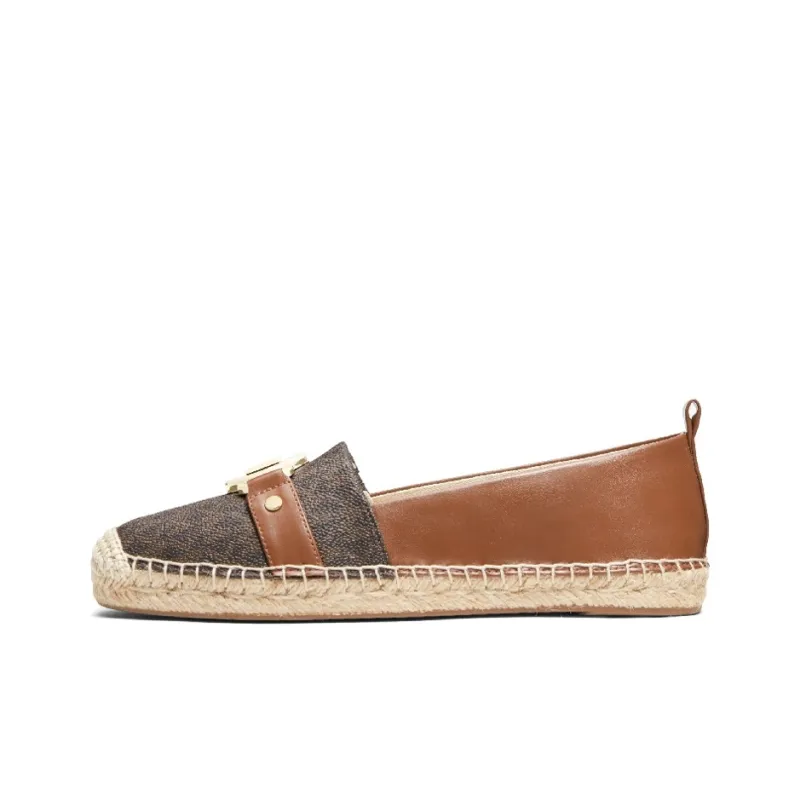 MICHAEL KORS Rory Flat Shoes Women's Dark Brown-0