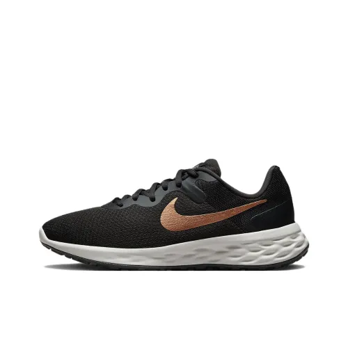 Nike REVOLUTION Running Shoes Women's Low-Top Black/Gold