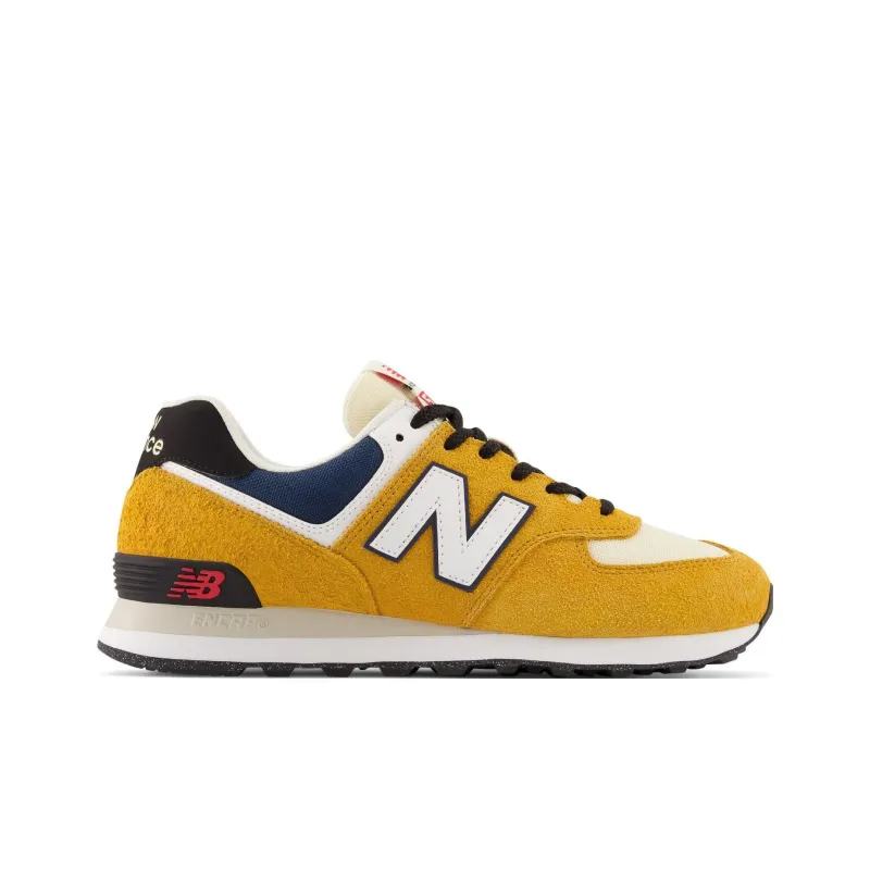 New Balance 574 Yellow Grey-1