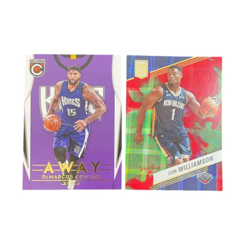 PANINI 2017 King Cousins Tacko+2023 Zion Williamson BASE Player Card Access Pass Sports Cards 2 Pcs