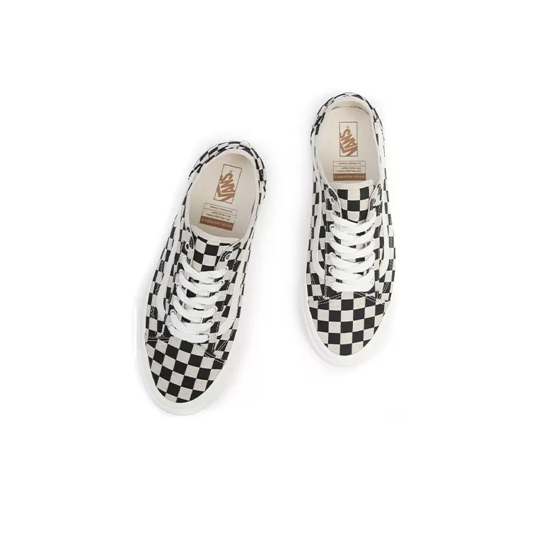 Old Skool Vans Tapered 'Eco Theory Black White Checkerboard'-3