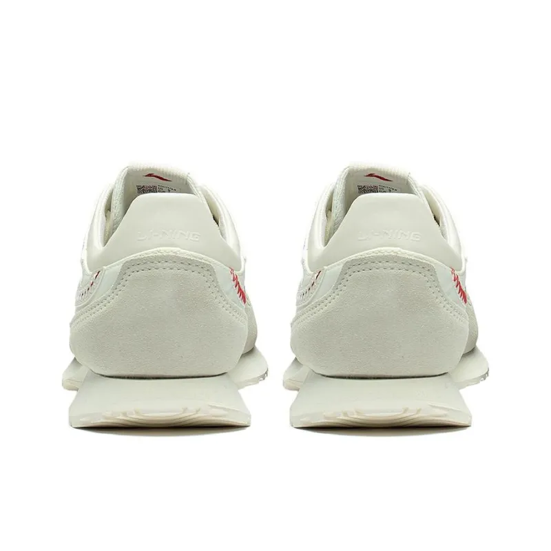 LiNing Forest Woven Abrasion Resistant Breathable Low Top Sports Casual Shoes Men's White-3