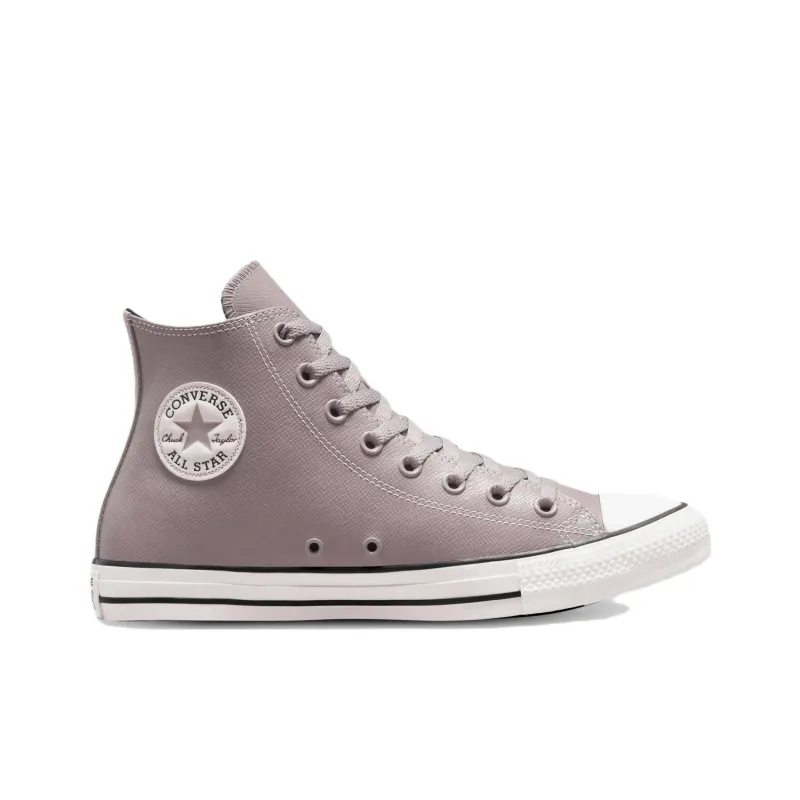 Converse Chuck Taylor All Star Anti-Slip Wear-Resistant High-Top Canvas Shoes Unisex Light Purple-1