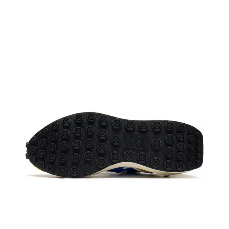 LiNing Square Low-Top Sports Casual Shoes Men's Yellow White Blue-4