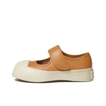 MARNI Pablo Platform Stylish Skateboarding Shoes Women's Brown