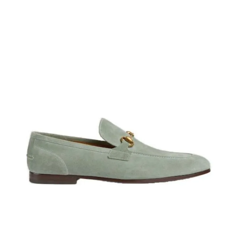 GUCCI Jordaan Loafers Men Green-1