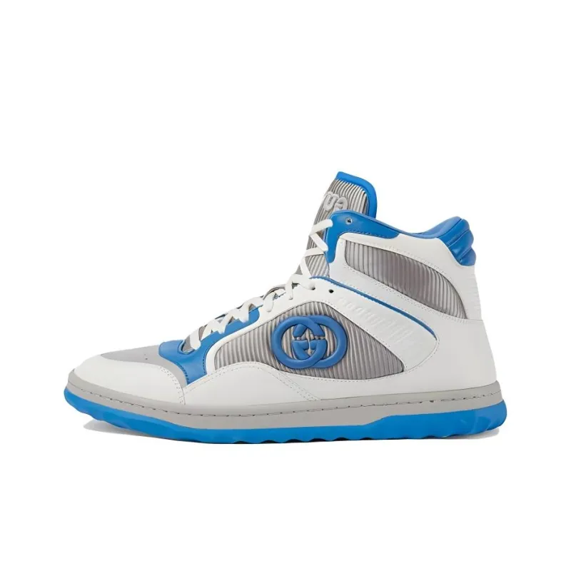 GUCCI Mac80 High-top Leather Sneakers-0
