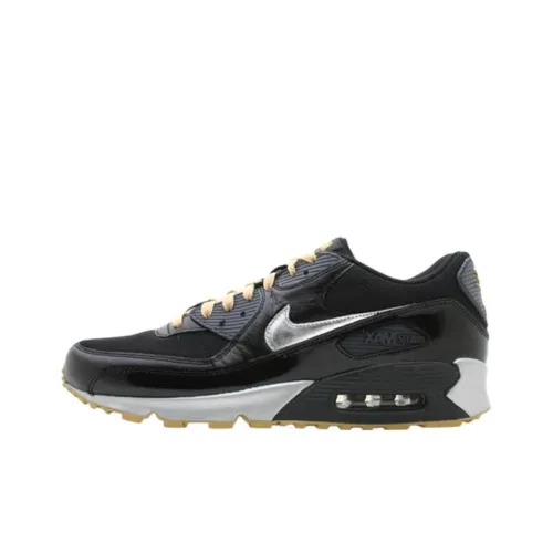 Nike Air Max 90 Black Silver Gold