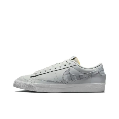 Nike Blazer Skateboard Shoes Men Low-Top White