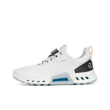 Ecco Biom C4 Low Top Golf Shoes Men's White