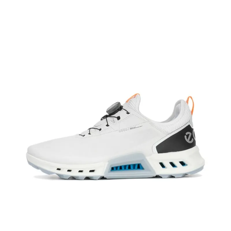 Ecco Biom C4 Low Top Golf Shoes Men's White-0