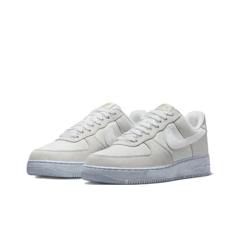 Nike Air Force 1 Low '07 LV8 Emb Summit White Blue Whisper-2