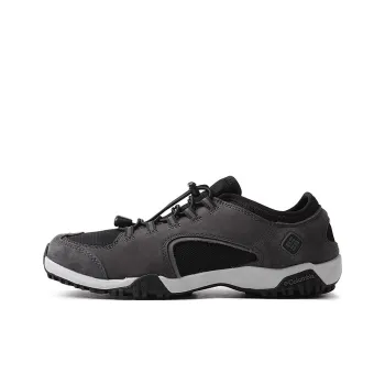 Columbia Cushioning Anti Slip Wear Resistant Breathability Low Top Outdoor Shoes Men's Black White