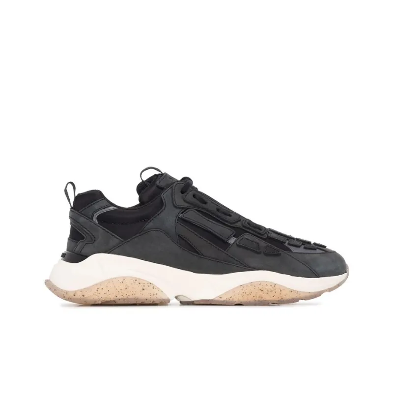 AMIRI Bone Runner Cushioned Slip-Resistant Low-Top Casual Shoes Men's Black-1