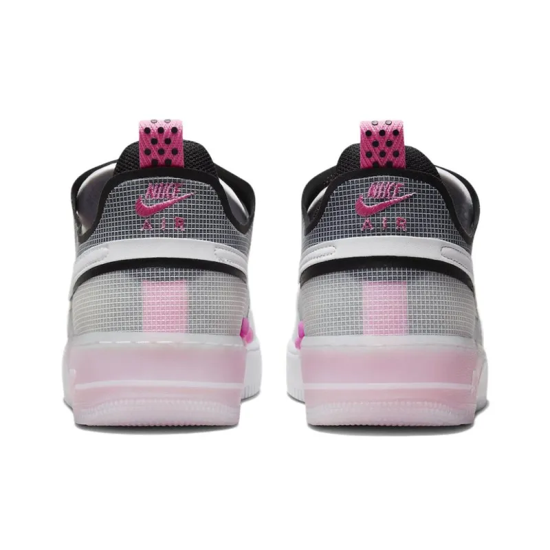 Nike Air Force 1 Low React White Black Pink Spell-4