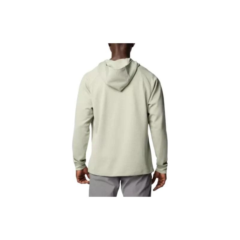 Columbia Black Mesa Waffle Knit Hoodie Sweatshirt Men's Cyan-1