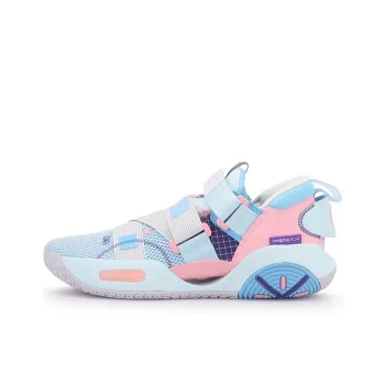 LINING Wade AC9 V2 Men | All City 9 Professional Basketball Shoes   Blue/Pink
