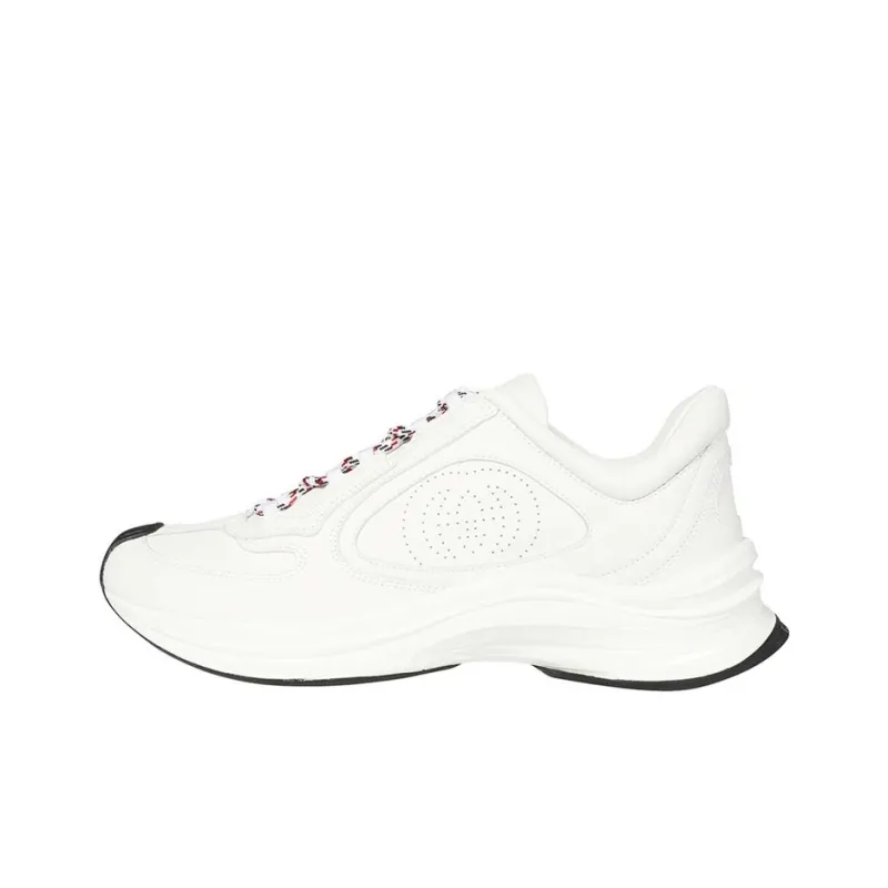 GUCCI RUN Low Top Sports Casual Shoes Men's White-0