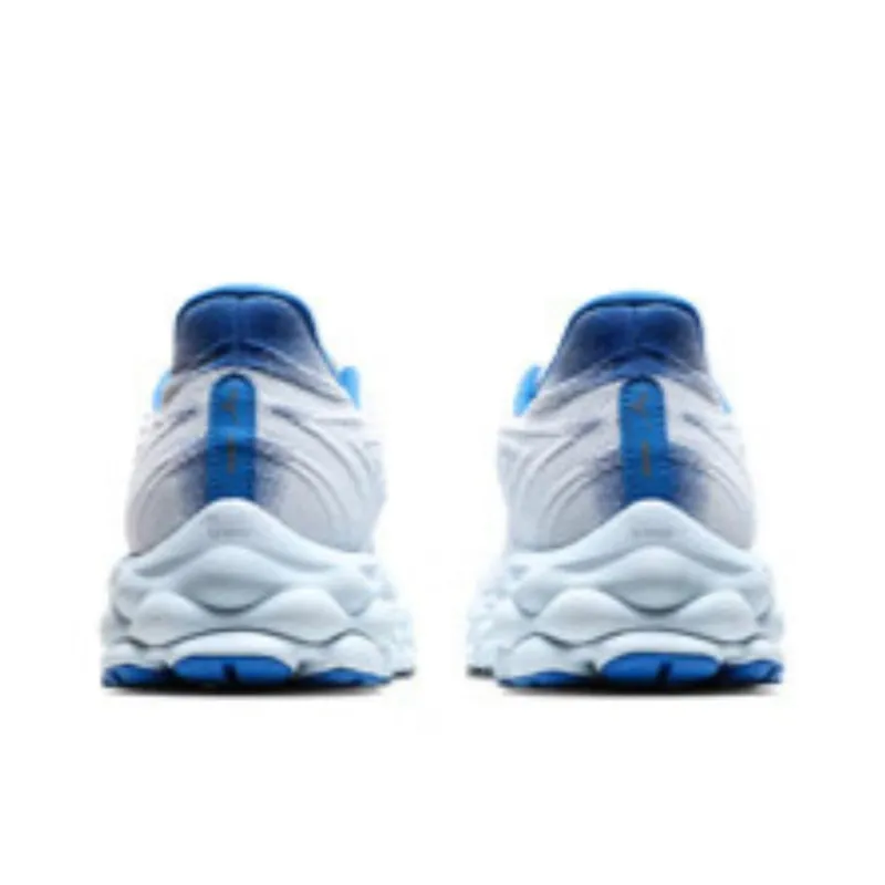 Mizuno Anti Slip Wear Resistant Low Top Running Shoes Unisex Blue-3