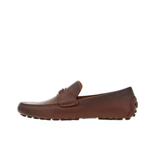 FERRAGAMO Gancini Leather Loafers