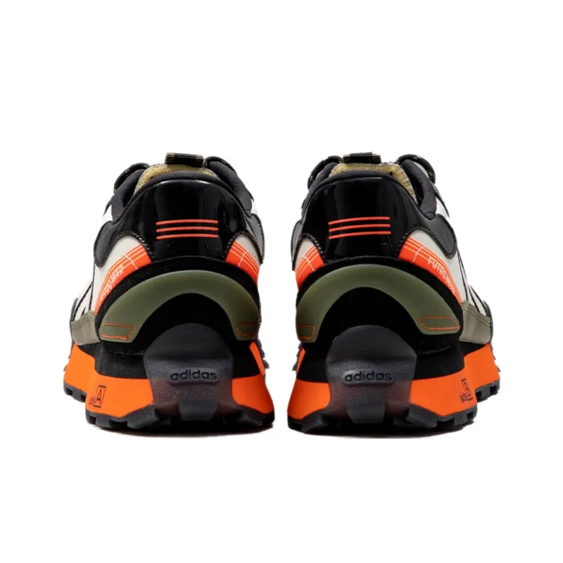 adidas neo Futro Mixr Black White Orange-3