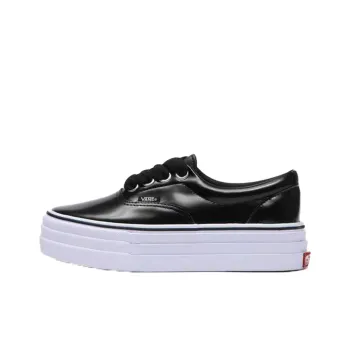 Vans Era V95CF F.L 3SOLE Low-Top Skateboard Shoes Women's Black White Japan Version