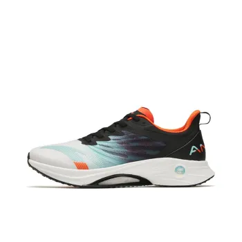 Anta MACH 3.0 Cushioning Anti Slip And Wear Resistant Low Top Running Shoes Men's White Light Blue