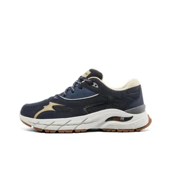 Skechers Arch Fit Cushioning Wear Resistant Low Top Casual Shoes Men's Navy