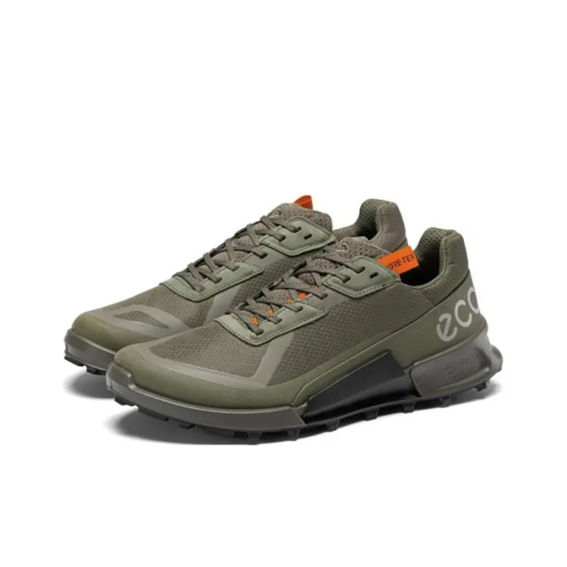 Ecco Step 2.1 Series Outdoor Recreation Low Top Sports Casual Shoes Men's Army Green-1