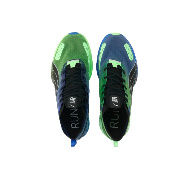 PUMA Fast R Nitro Elite Slip Resistant, Abrasion Resistant, Breathable Low Top Running Shoes Men's Blue Green-2