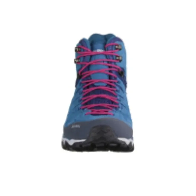 MEINDL Lite Hike Slip-Resistant High-Top Hiking Shoes Women's Blue-4