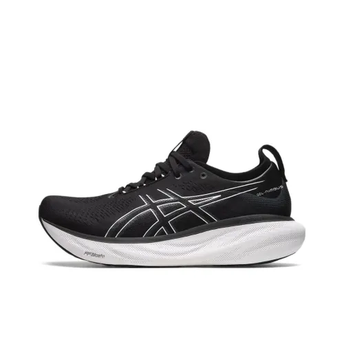 Asics Gel Nimbus 25 4E Wide 'Black Pure Silver'