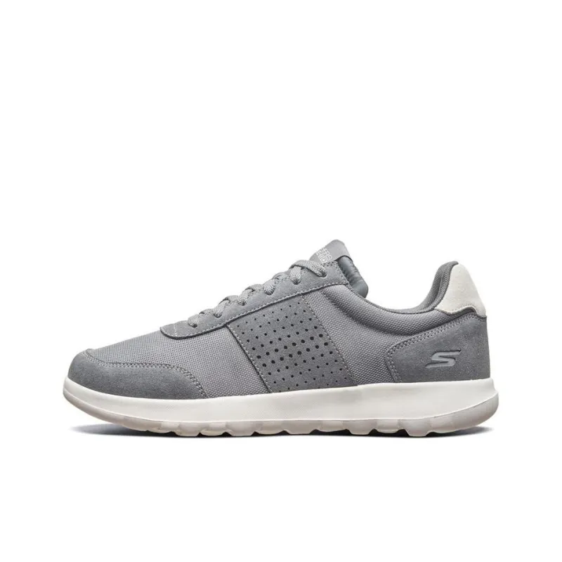 Skechers GO WALK Lite Cushioning Anti-Slip And Wear-Resistant Low-Top Sports Casual Shoes Charcoal Gray-0