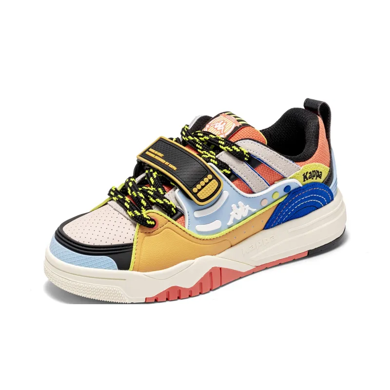 Kappa Slip-Resistant Lightweight Height Increasing Low-Top Skateboard Shoes Unisex-8