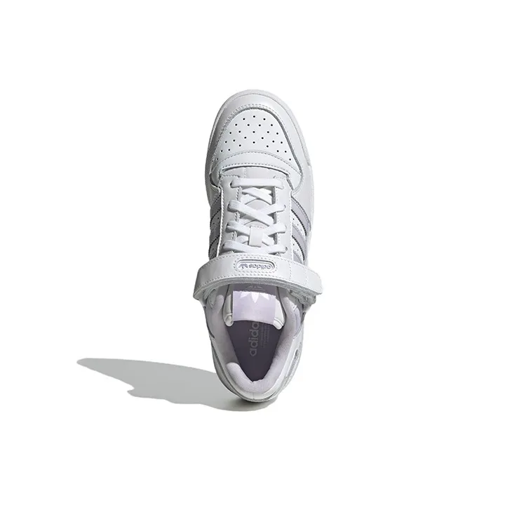 Adidas Forum Low Cloud White Matt Purple Met. Purple Tint Women's-4